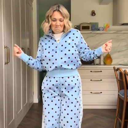 Polka Dot Striped Set Full Set - 2 pieces