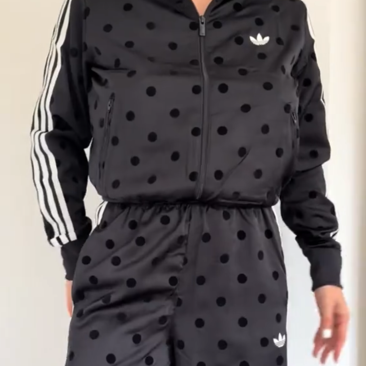 Polka Dot Striped Set Full Set - 2 pieces