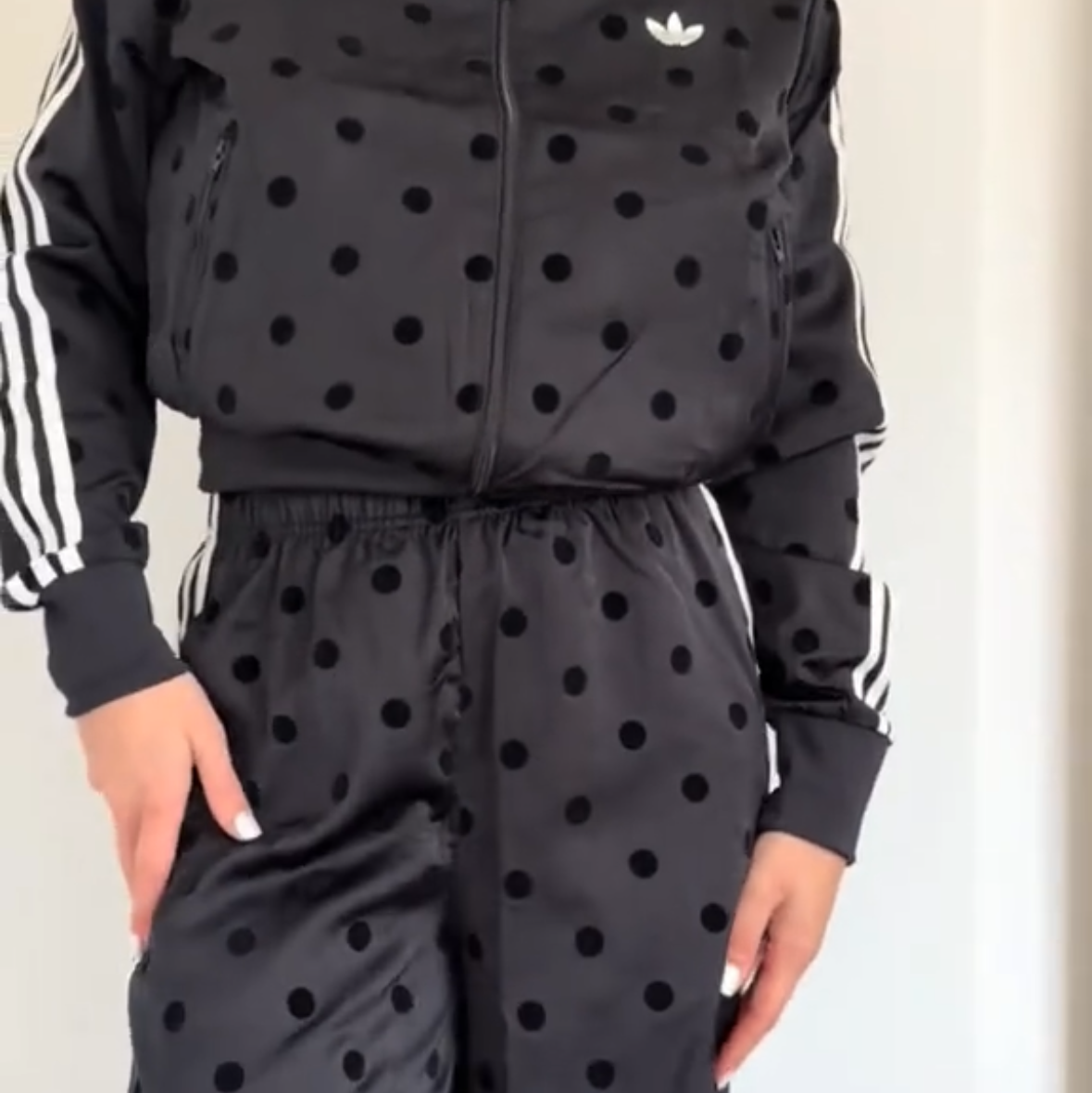 Polka Dot Striped Set Full Set - 2 pieces